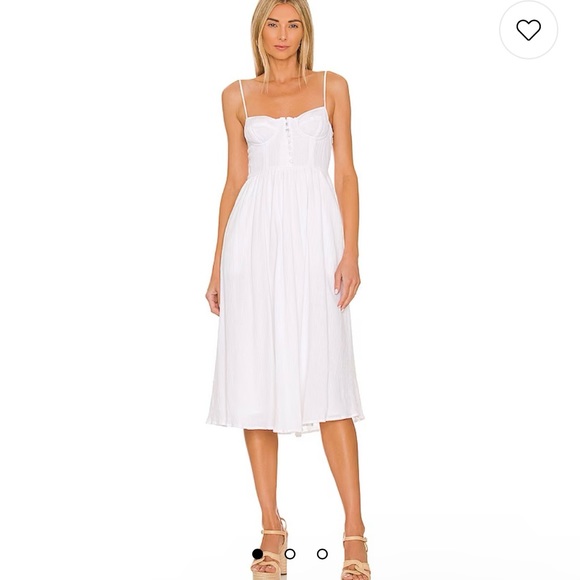 Astr the Label Ferreira Dress in White (Size Small) - Picture 2 of 6